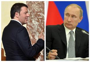 Putin e Renzi si affrontano sulla questione ucraina